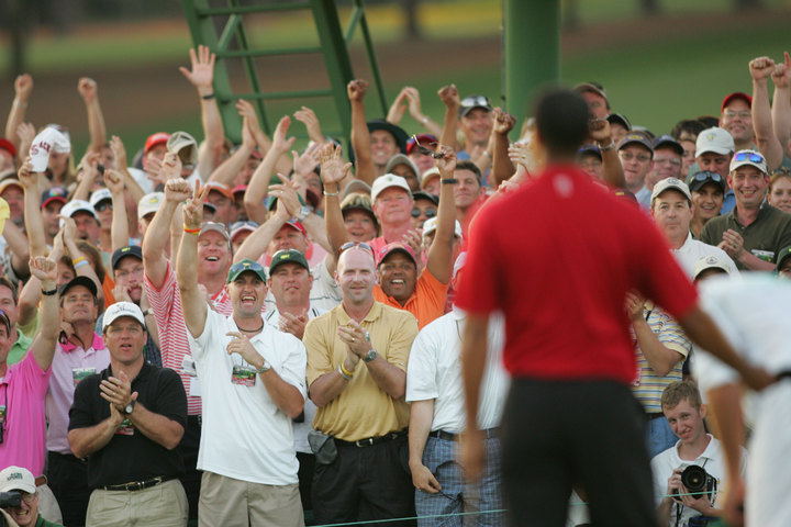 Tiger Woods på Augusta National