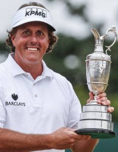 Phil Mickelson efter sejren i The Open 2013