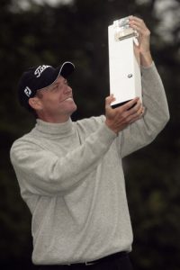 Anders Hansen efter sejren i BMW PGA Championship 2007