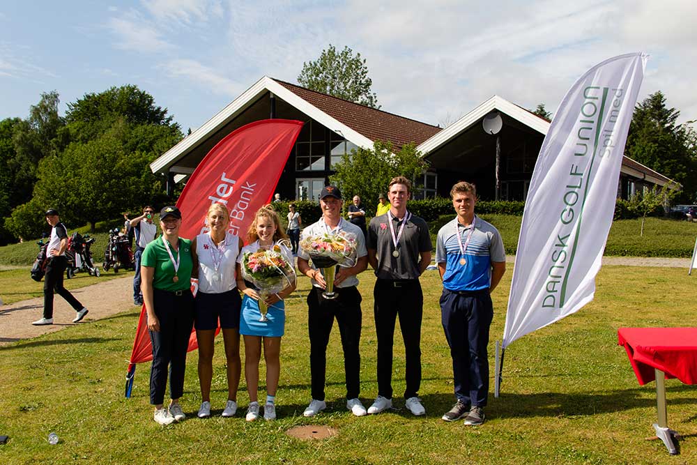 Christoffer Bring og Amalie Leth-Nissen vandt DM i Hedeland Golfklub - golf