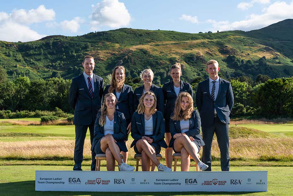 Tre af fire danske landshold spiller om medaljer ved EM for - 19hul.dk golf